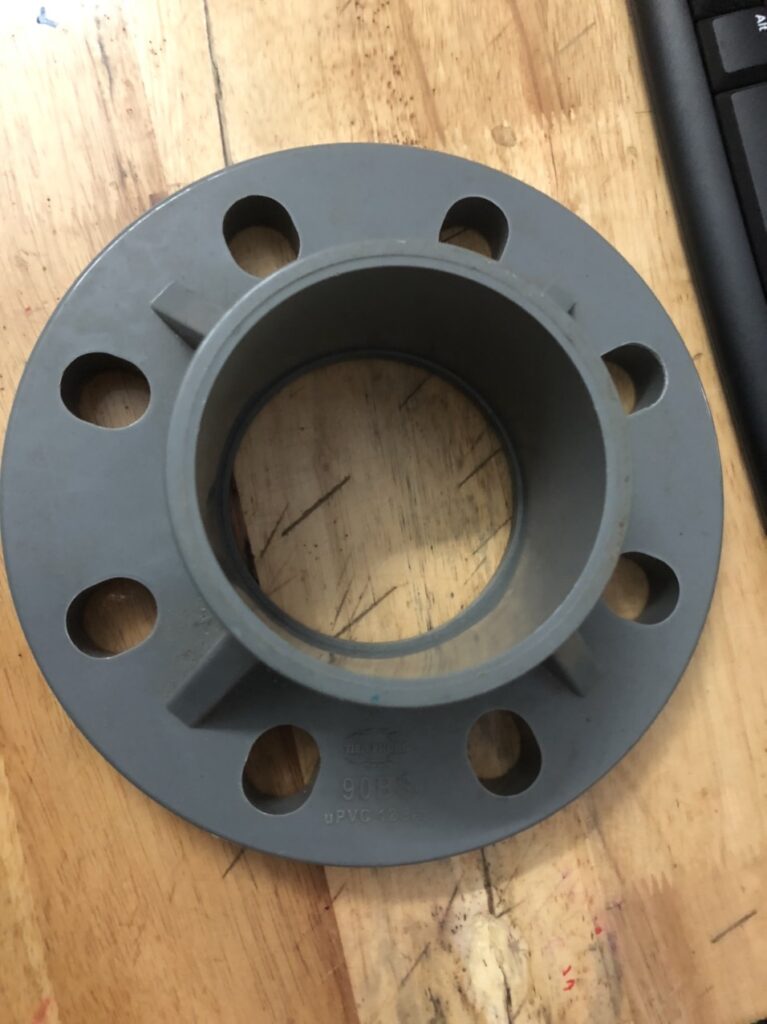 mặt bích pvc