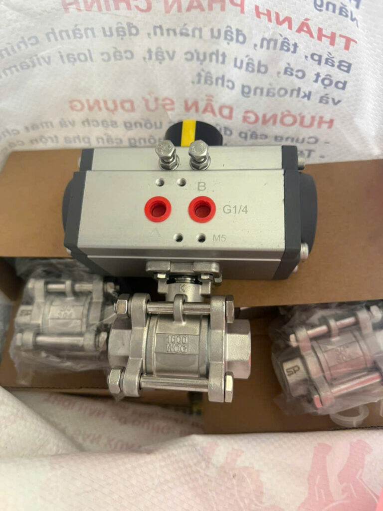 Van bi khí nén inox 316 cho dầu khí INOX BAP BẢO AN PHÁT thép không gỉ